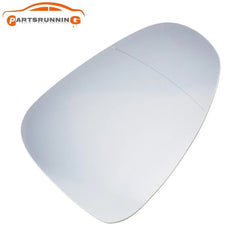 7P6857521 Driver Left Side Heated Rearview Mirror Glass For VW Touareg 2011-2018 6B93BC-57