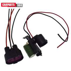 For Chevy Cruze Astra Zafira Fan Blower Motor Resistance + Connector 94749639 6B93BC-57