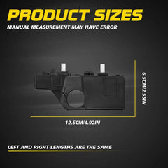 Set of 2 Fit For 2016-2020 Kia Sorento Front Left + Right Bumper Bracket EOA 6B93BC-57