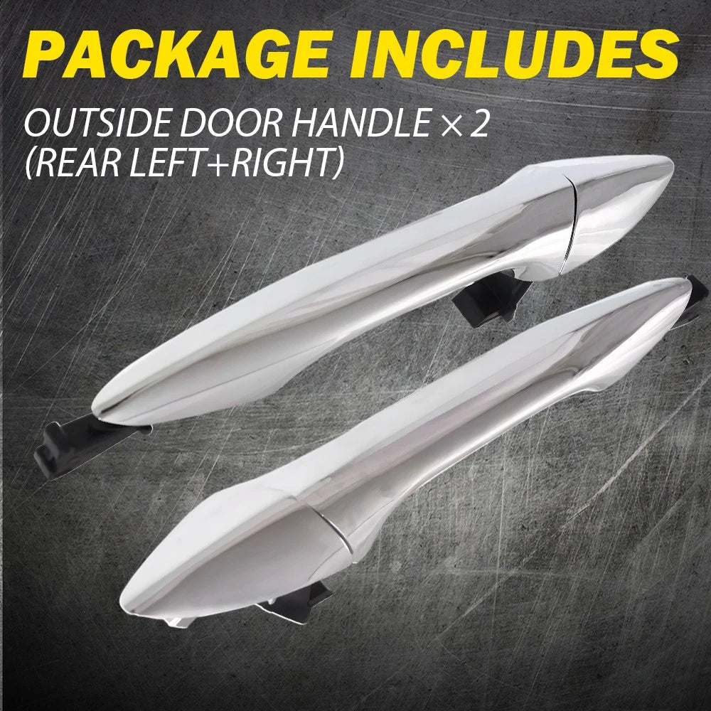 2pcs Exterior Rear Left Right Side Door Handle For 2011-2016 Hyundai Elantra EOA 6B93BC-57