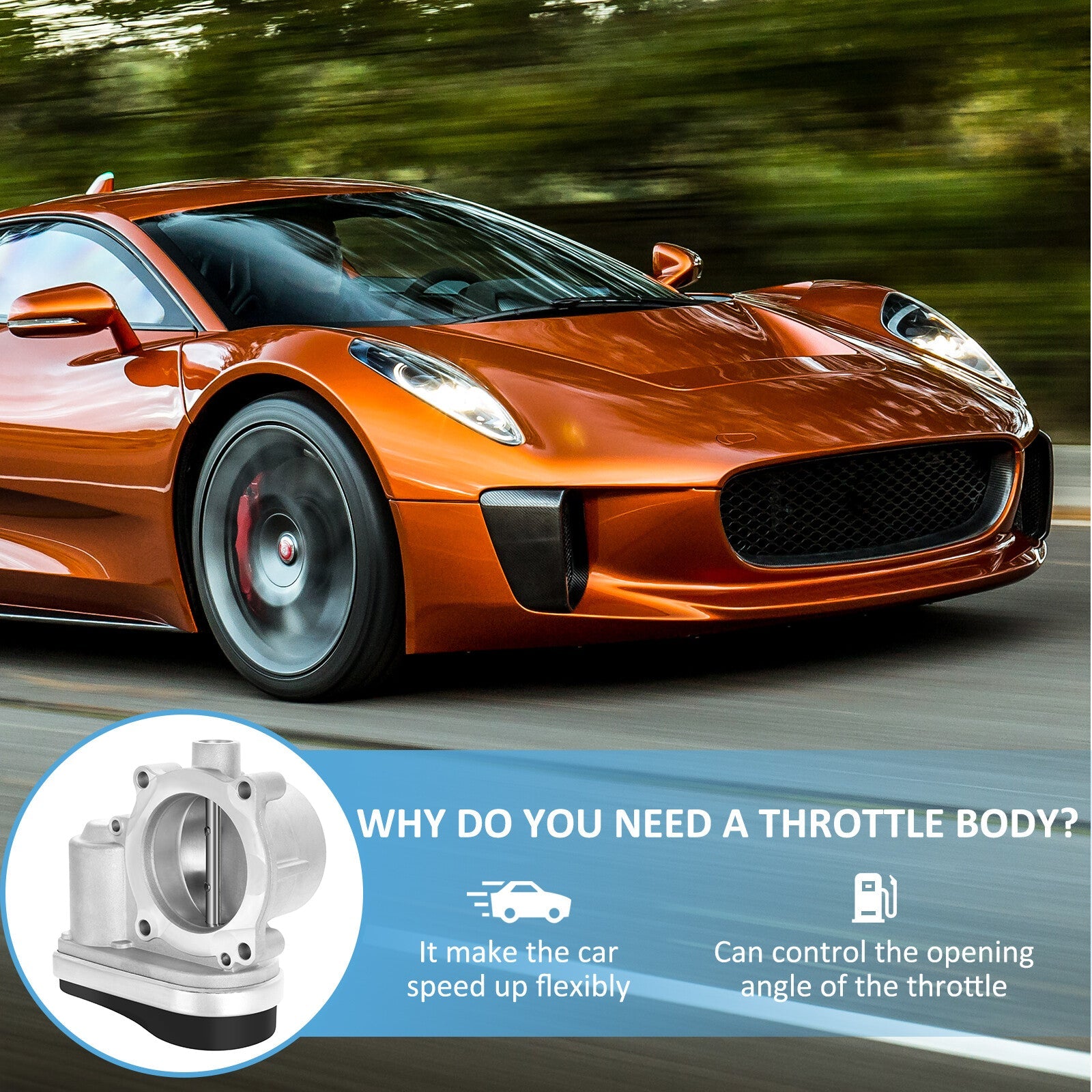 For Dodge Avenger Charger Magnum Chrysler 300 Sebring 2.7L 3.5L Throttle Body 6B93BC-57