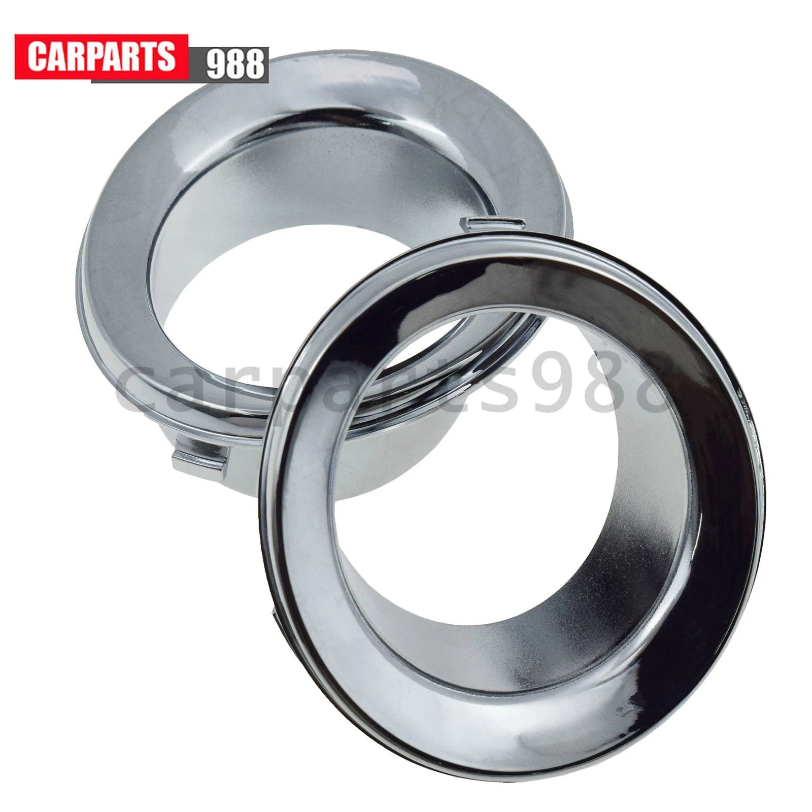 Fog Light Trim Chrome Left / Right For 05-08 Mini Cooper 51117127941 51117127942 6B93BC-57