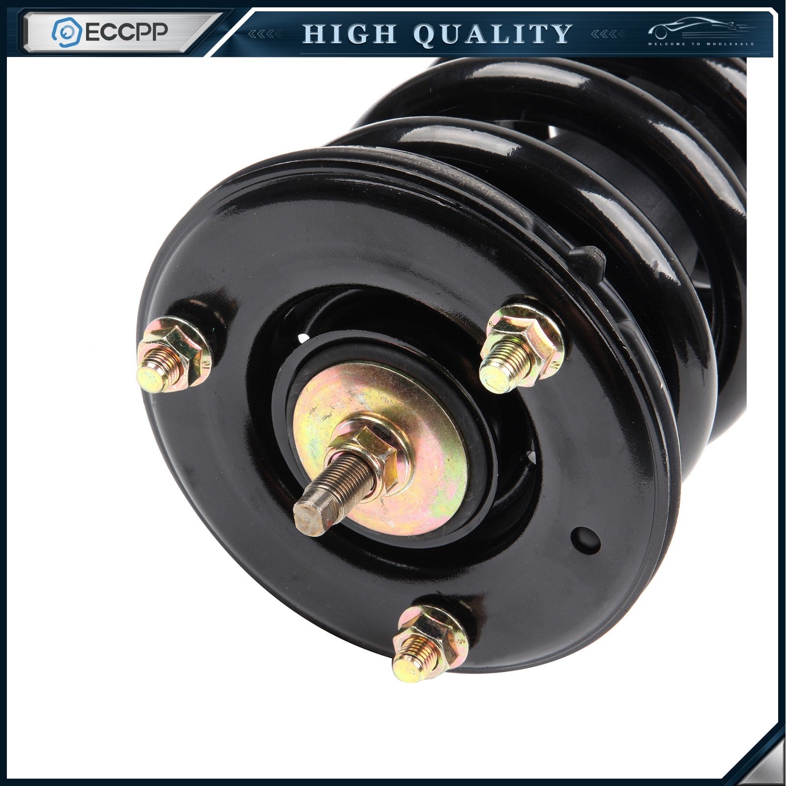 4x Front Complete Struts Springs Assembly and Rear Shocks For 04-13 Nissan Titan 6B93BC-57