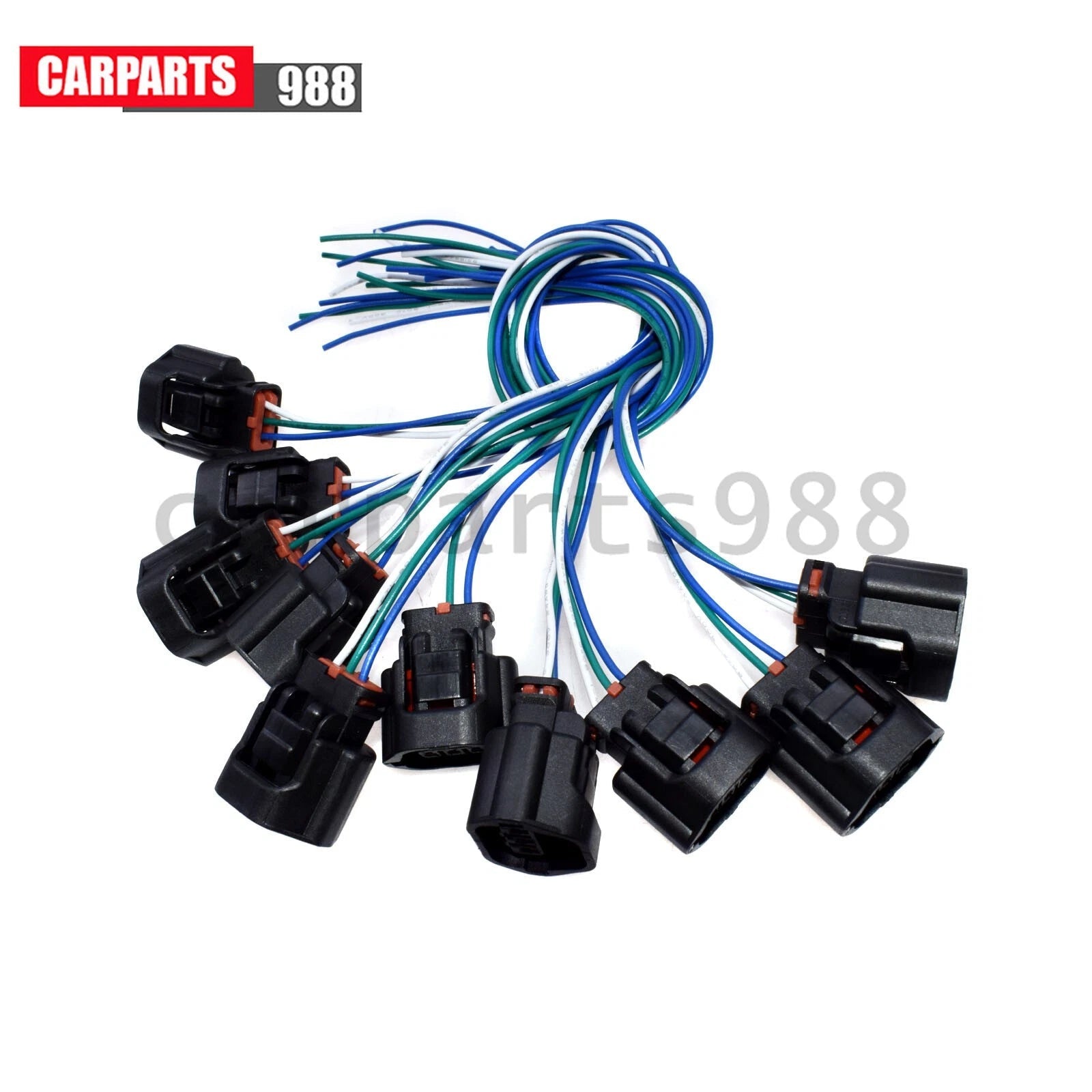 10Pcs For Hyundai Suzuki Chevrolet Kia Camshaft Position Sensor Pigtail PC373 6B93BC-57