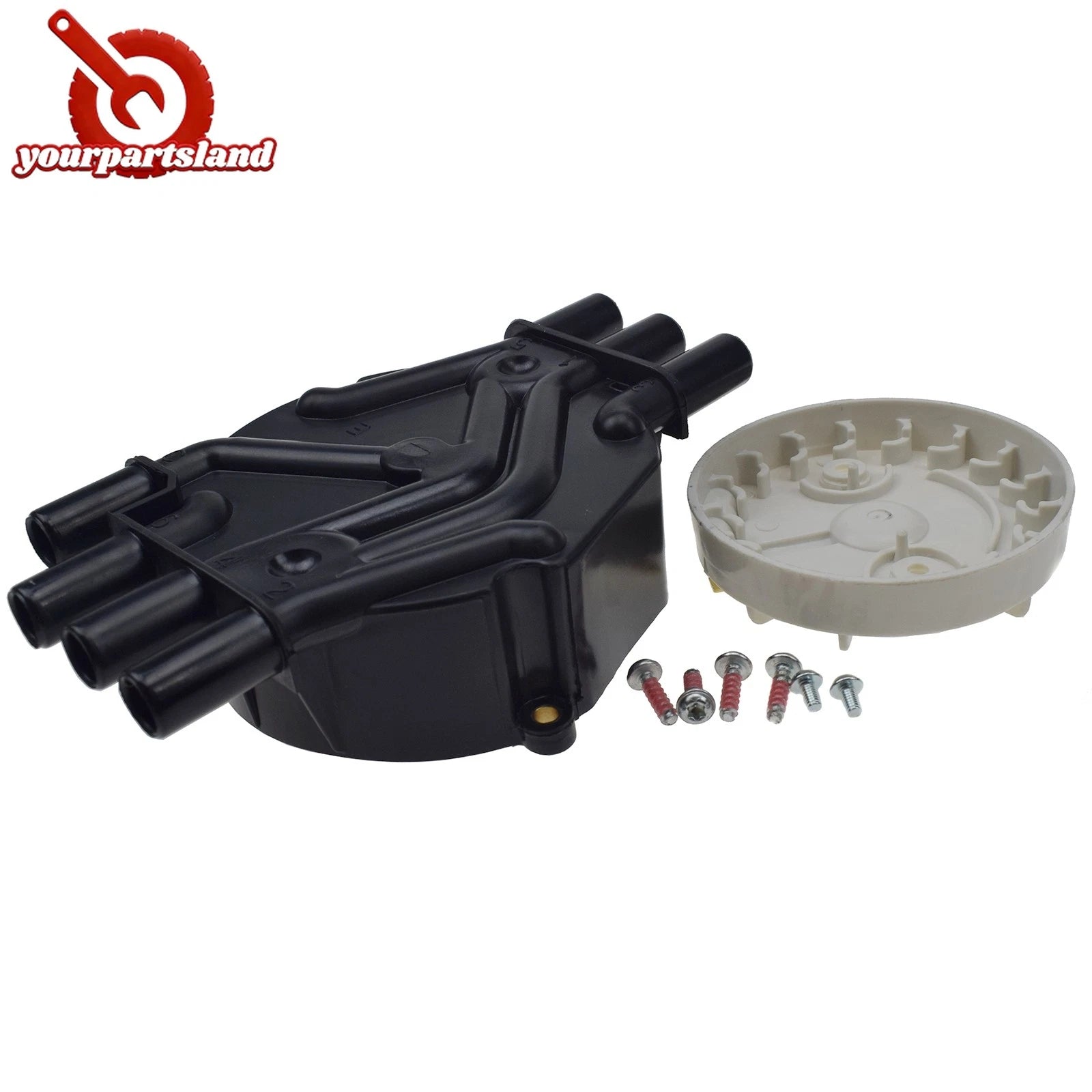 Ignition Distributor Cap & Rotor Kit For Chevy Cadillac GMC 4.3L V6 DR475 D328A 6B93BC-57