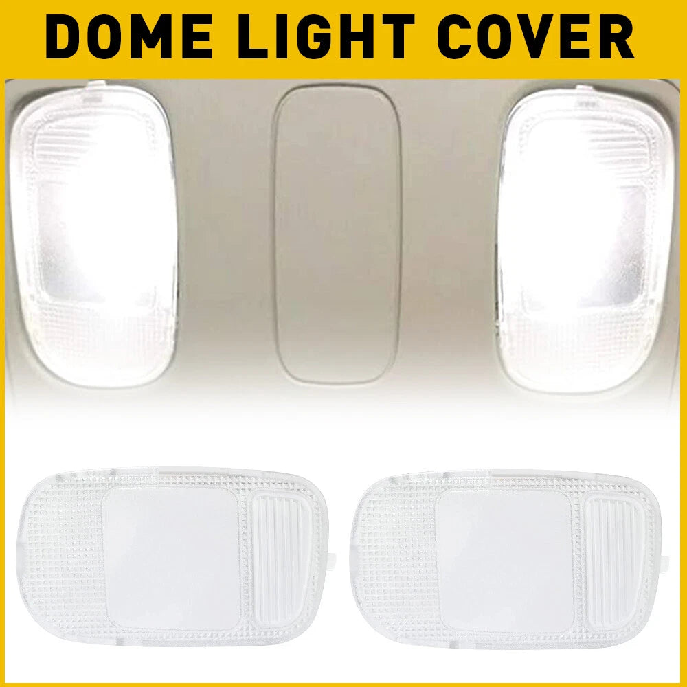 For Dodge Ram 1500 2500 3500 Overhead Clear Dome Map Light Cover Interior L R EA 6B93BC-57
