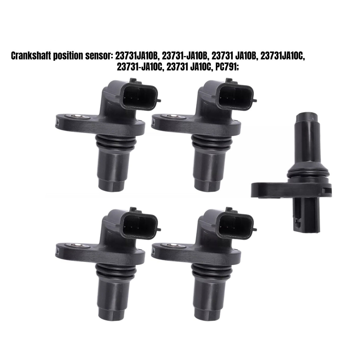 4 Camshaft PC775 & 1 Crankshaft Position Sensor PC791 For Infiniti Nissan Maxima