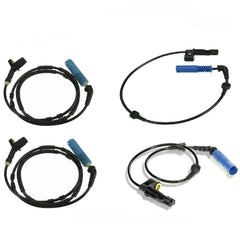 4PCS ABS Wheel Speed Sensor Front Rear Left Right For BMW 325CI 325I 330CI 330I