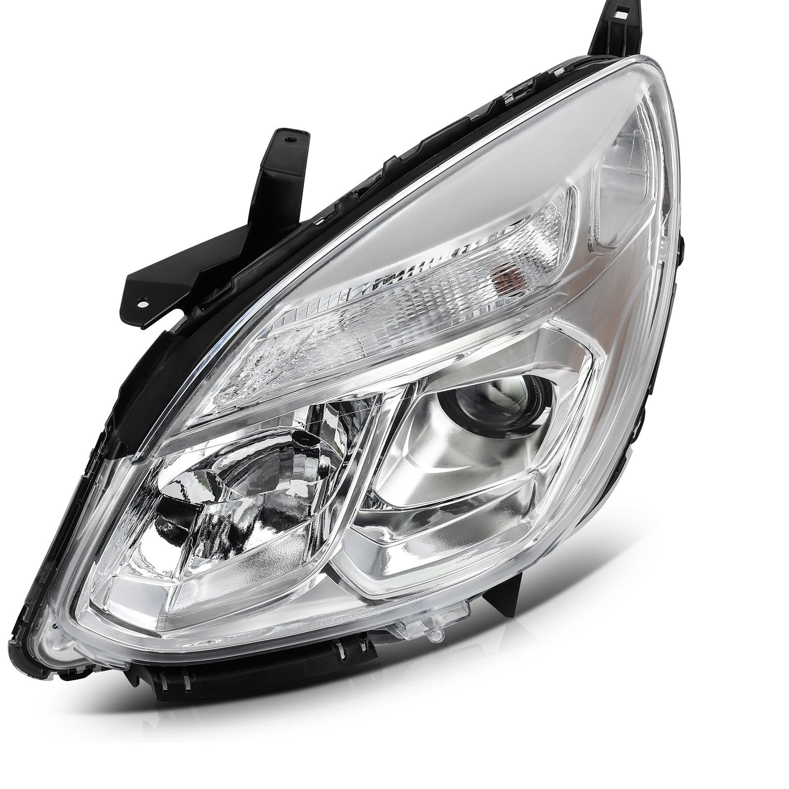 ECCPP Headlights Assembly For Chevrolet Equinox 2.4L 3.6L 2016-2017 Pair Chrome 6B93BC-57