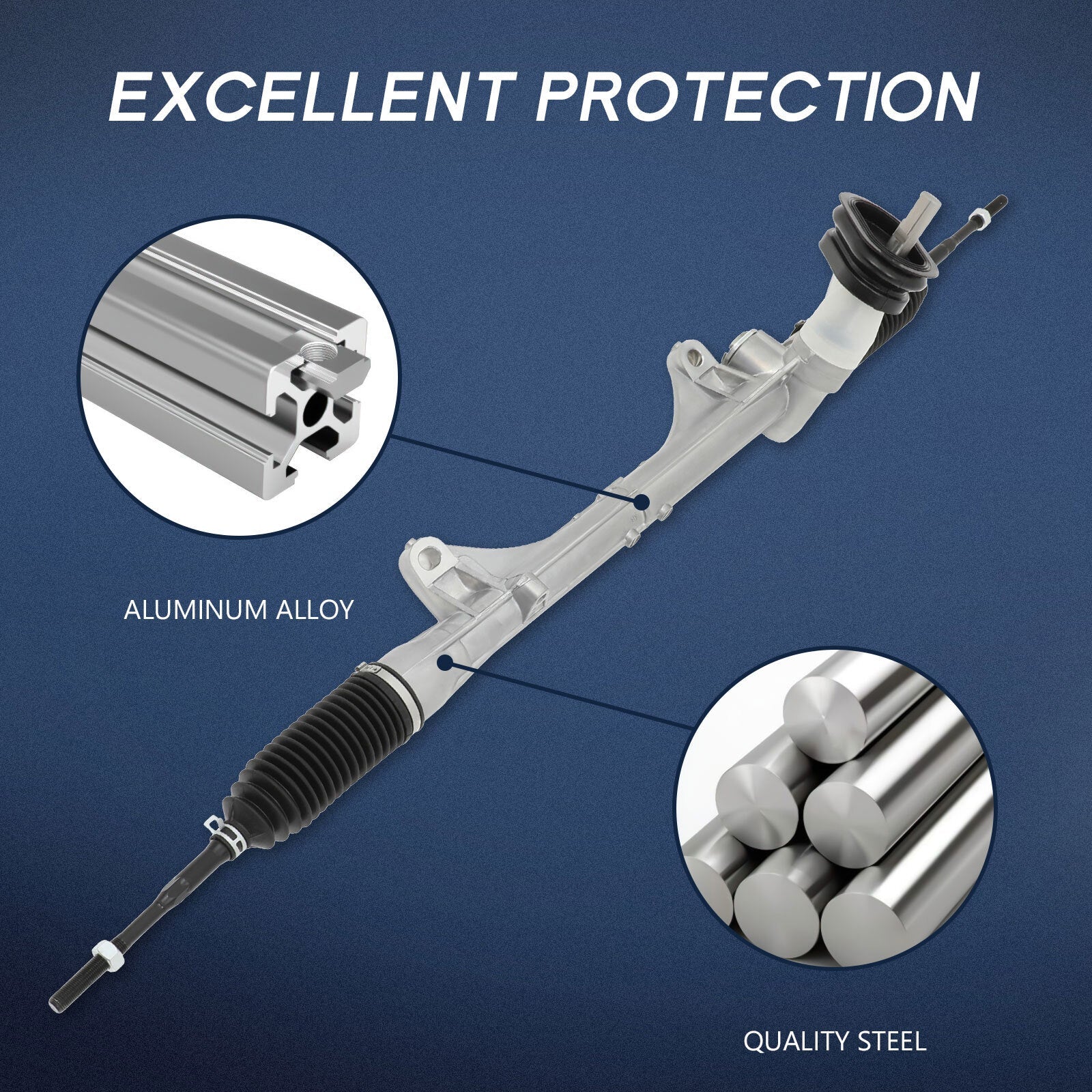 151 Electric Assist Power Steering Rack and Pinion For 2007-2012 Sentra 2.0L 6B93BC-57