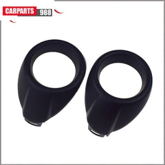 2Pcs Left Right Front Bumper Fog Light Lamp Cover Bezel For Ford Focus 2012-2014 6B93BC-57