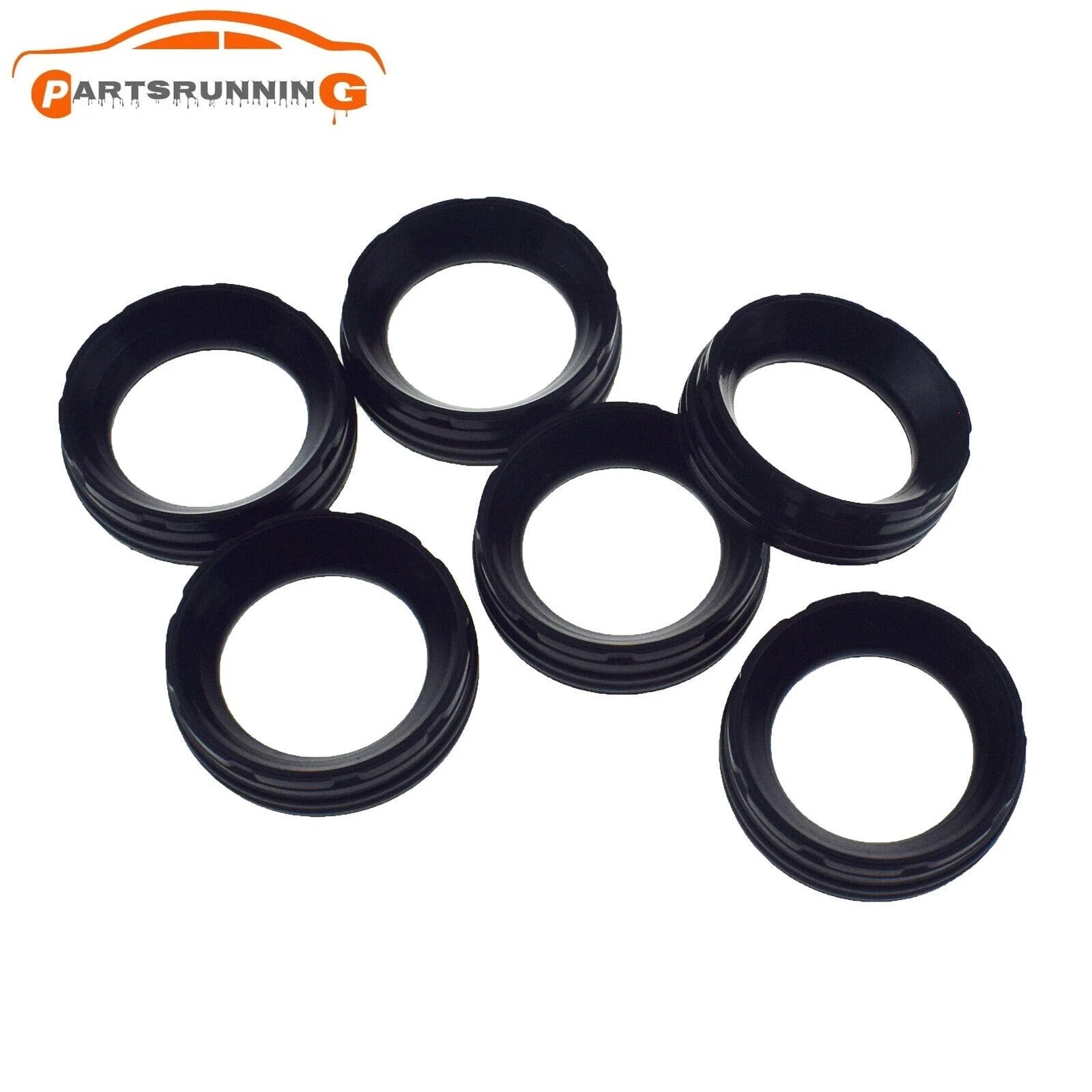 6pcs Spark Plug Gasket Set for Jeep Chrysler 300C Dodge 3.0L 3.6L Fiat 5184778AB 6B93BC-57