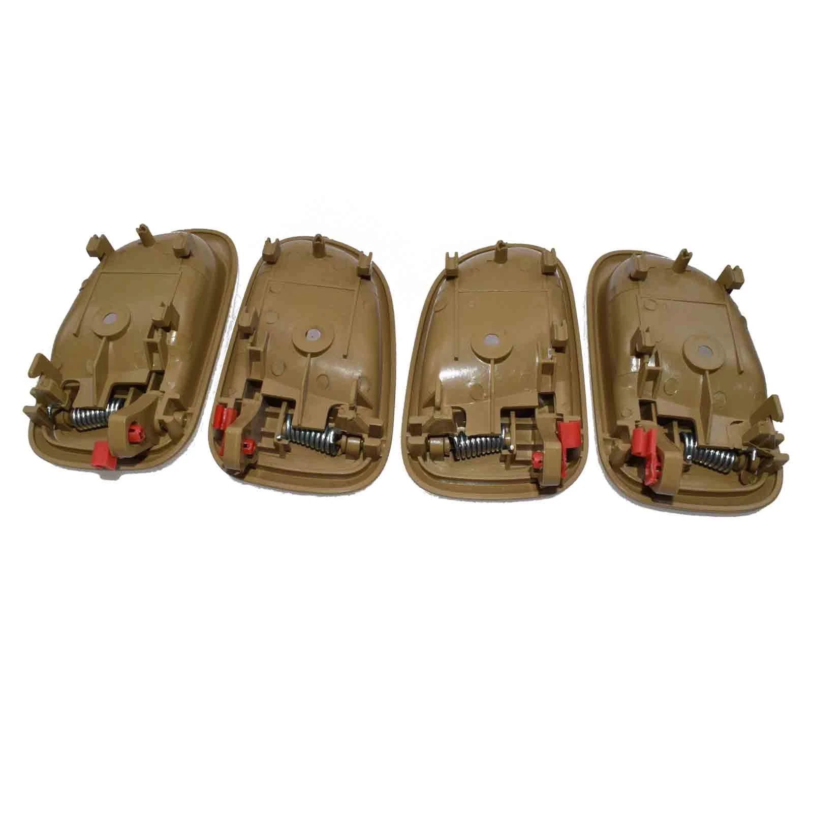 4Pcs Beige Tan Interior Door Handle Left Right For Toyota Prizm Corolla 1993-97 6B93BC-57
