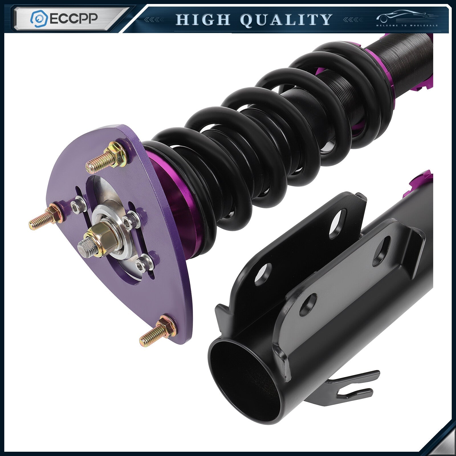 Coilovers Strut Shocks Kits For 2002-2007 Impreza WRX GDA Suspension Adj.Height 6B93BC-57