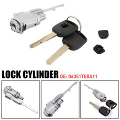 Set of 2 Door Lock Cylinders Civic For Honda Acura Integra Prelude CRX Pair 6B93BC-57