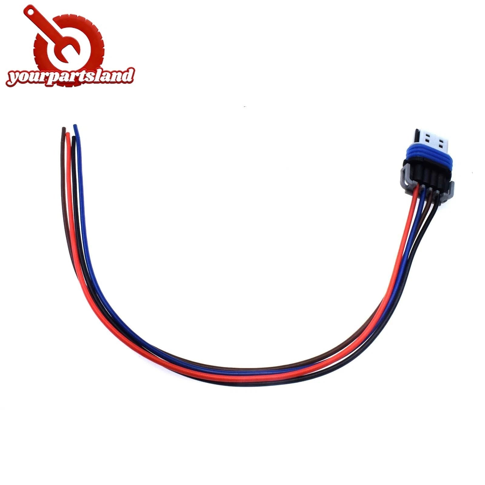 Ignition Coil Connector Wire 4 Pin for GM LS2 LS3 LS7 D581 D585 Truck 12573190 6B93BC-57
