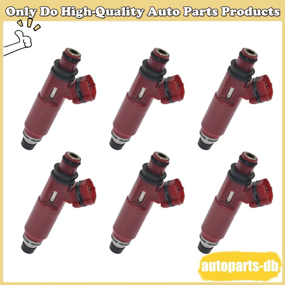 6x Fuel Injectors 195500-3970 MD357267 For 2001-2002 Mitsubishi Montero 3.5L V6 6B93BC-57