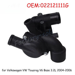 Thermostat Housing For Volkswagen VW Touareg V6 Base 3.2L 2004-2006 022121111G 6B93BC-57