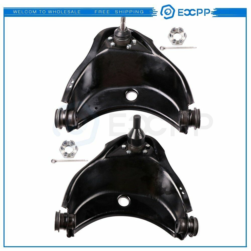 Left & Right Front Upper Control Arms Set For 96-02 Chevrolet Express 1500 2500