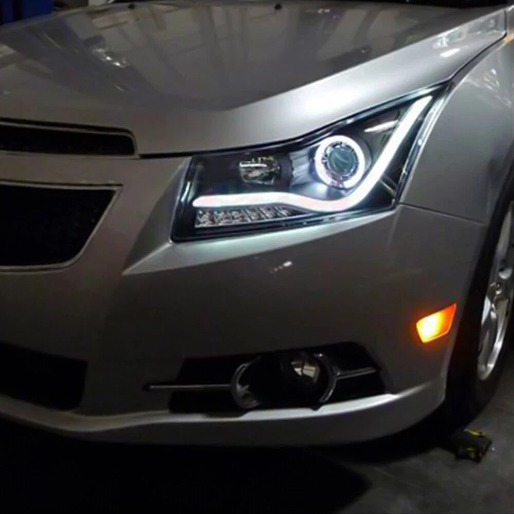 Amber Lens Front Bumper Side Marker Lights For 2011-15 Chevy Chevrolet Cruze EOA 6B93BC-57