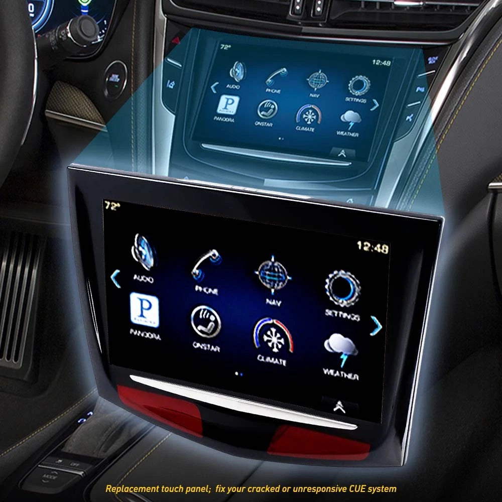 Touch Display Screen For 2013-2017 Cadillac ATS CTS SRX XTS CUE TouchSense Radio 6B93BC-57