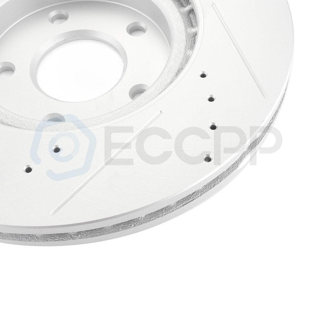 Pair Front Driver and Passenger Side Disc Brake Rotors for Nissan Maxima Murano 6B93BC-57