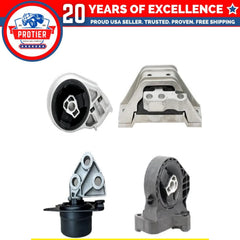 Fits 2005-2010 Chevrolet Cobalt 2.2L/2.4L MANUAL Trans & Motor Mount Set 4PCS 6B93BC-57