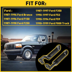 2x For Ford Bronco F150 F250 F350 F53 F59 F800 Truck Metal Interior Door Handle 6B93BC-57