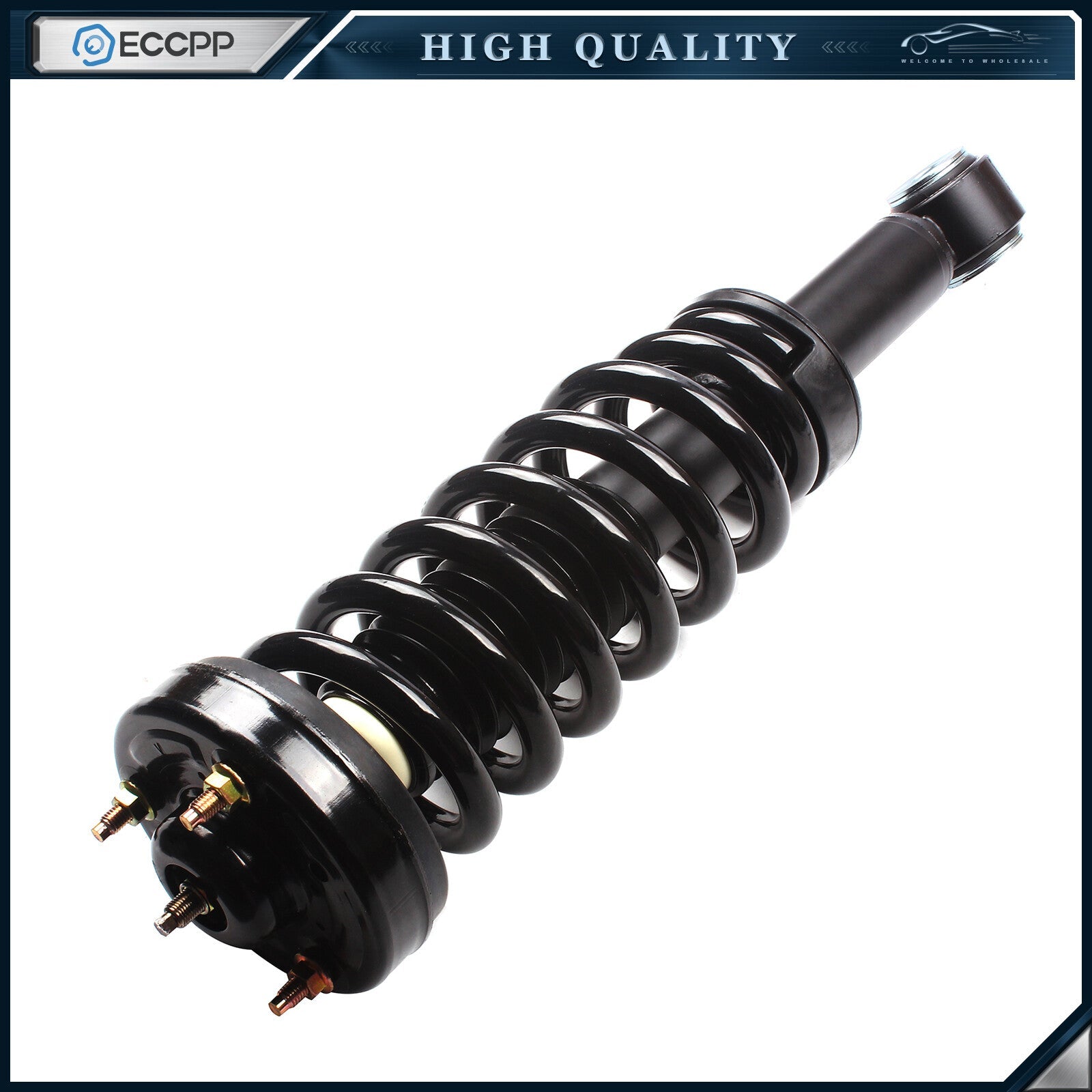 1.5" Front Leveling Lift Kit & Front Complete Struts For 2009-2013 Ford F150 2WD 6B93BC-57