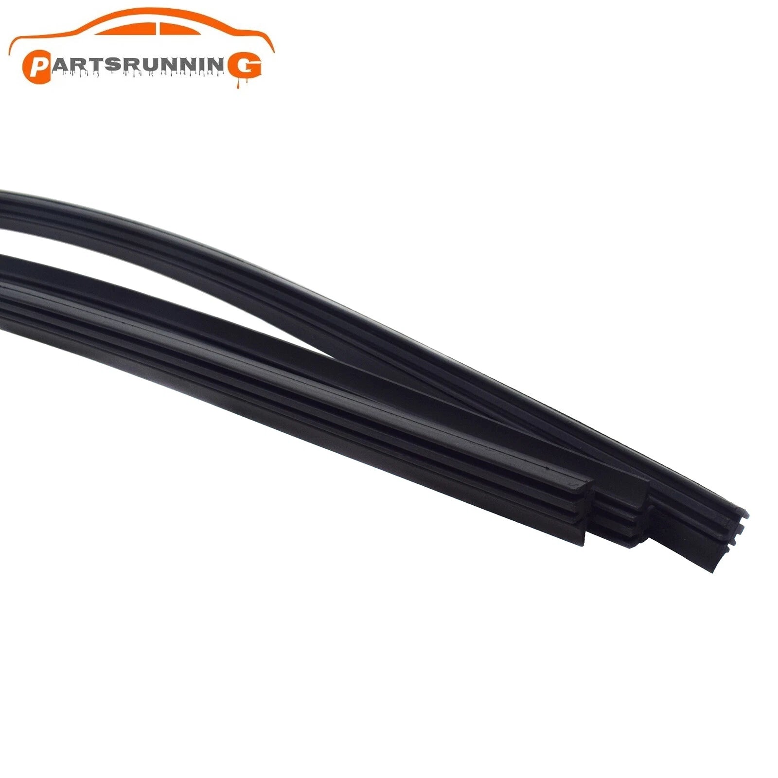 Front & Rear Wiper Rubber Insert Set For 18-22 Honda Odyssey 3.5L V6 76622THRA01 6B93BC-57