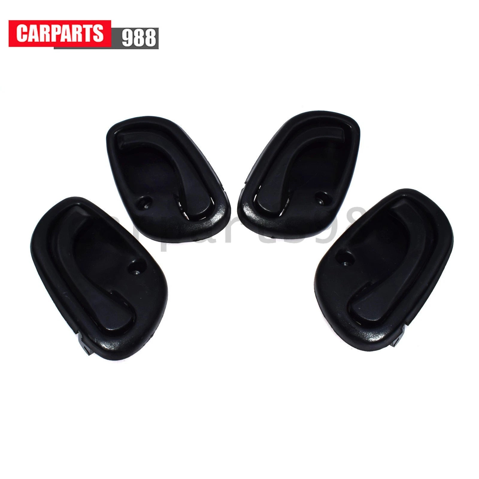 4Pcs Left Right Interior Door Handle Black For Chevy Tracker Suzuki Grand Vitara 6B93BC-57