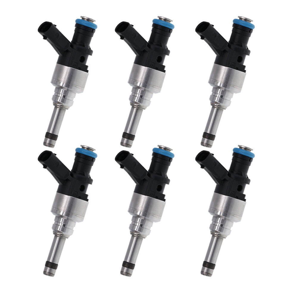 Set of 6 Fuel Injectors FJ1169 For AUDI S4 2010-2016 S5 2010-2017 SQ5 2014-2017