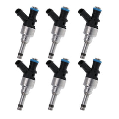 Set of 6 Fuel Injectors FJ1169 For AUDI S4 2010-2016 S5 2010-2017 SQ5 2014-2017