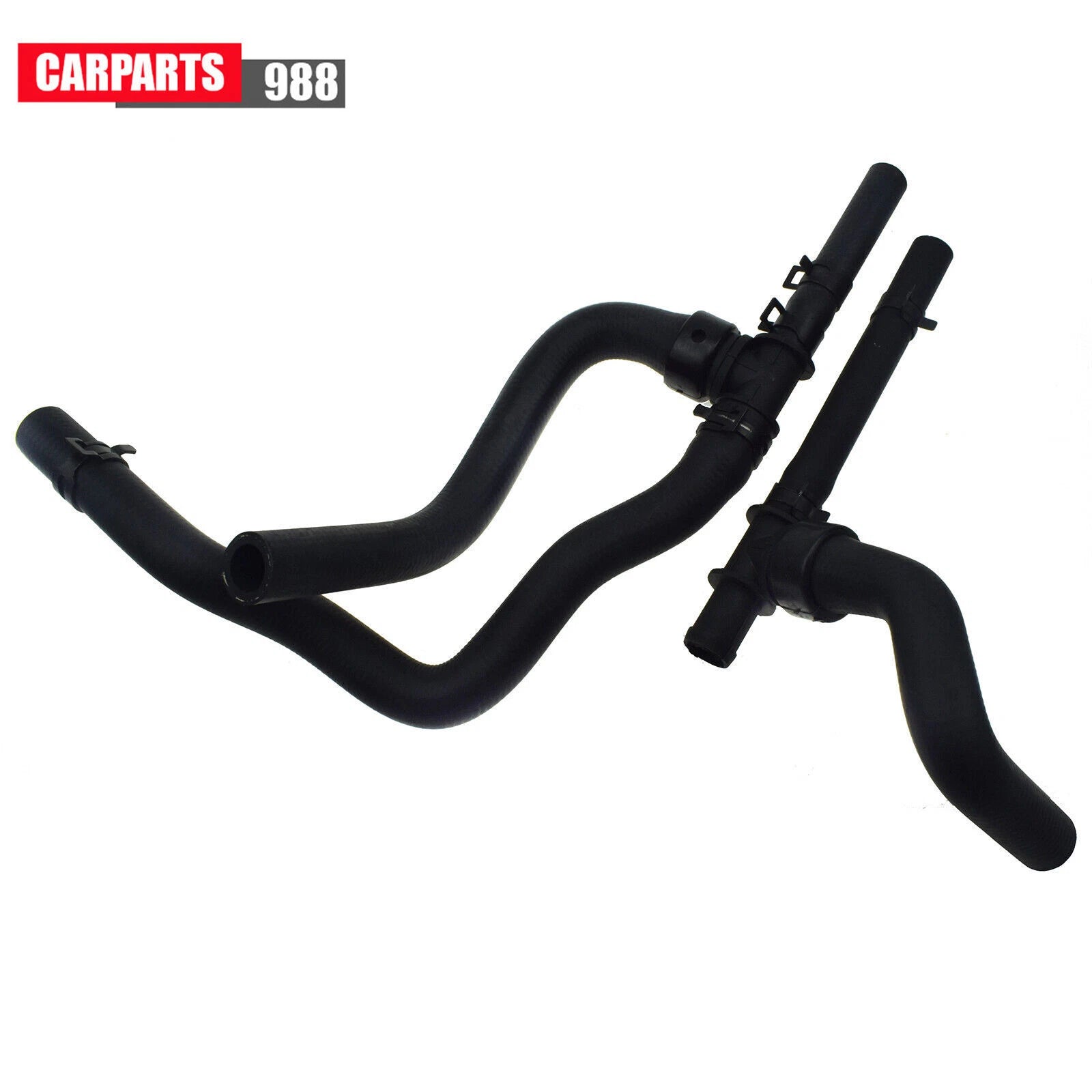 2Pcs Heater Hose Set for 2008-20 Dodge Journey 2.4 VVT 5058437AK 05058437AD 6B93BC-57