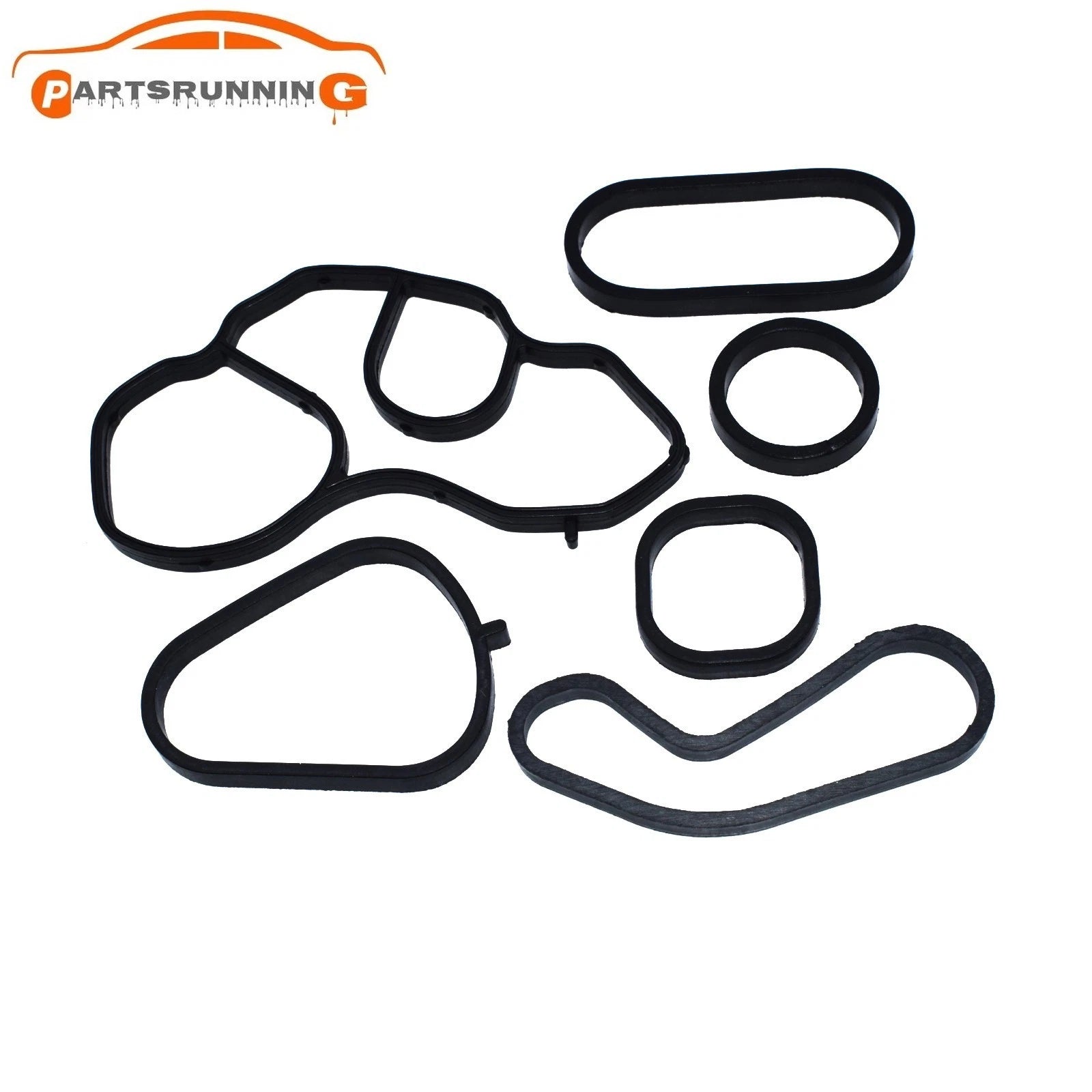 Oil Filter Stand Housing Gasket Seal And Cooler Gasket Seal Set For Mini Cooper 6B93BC-57