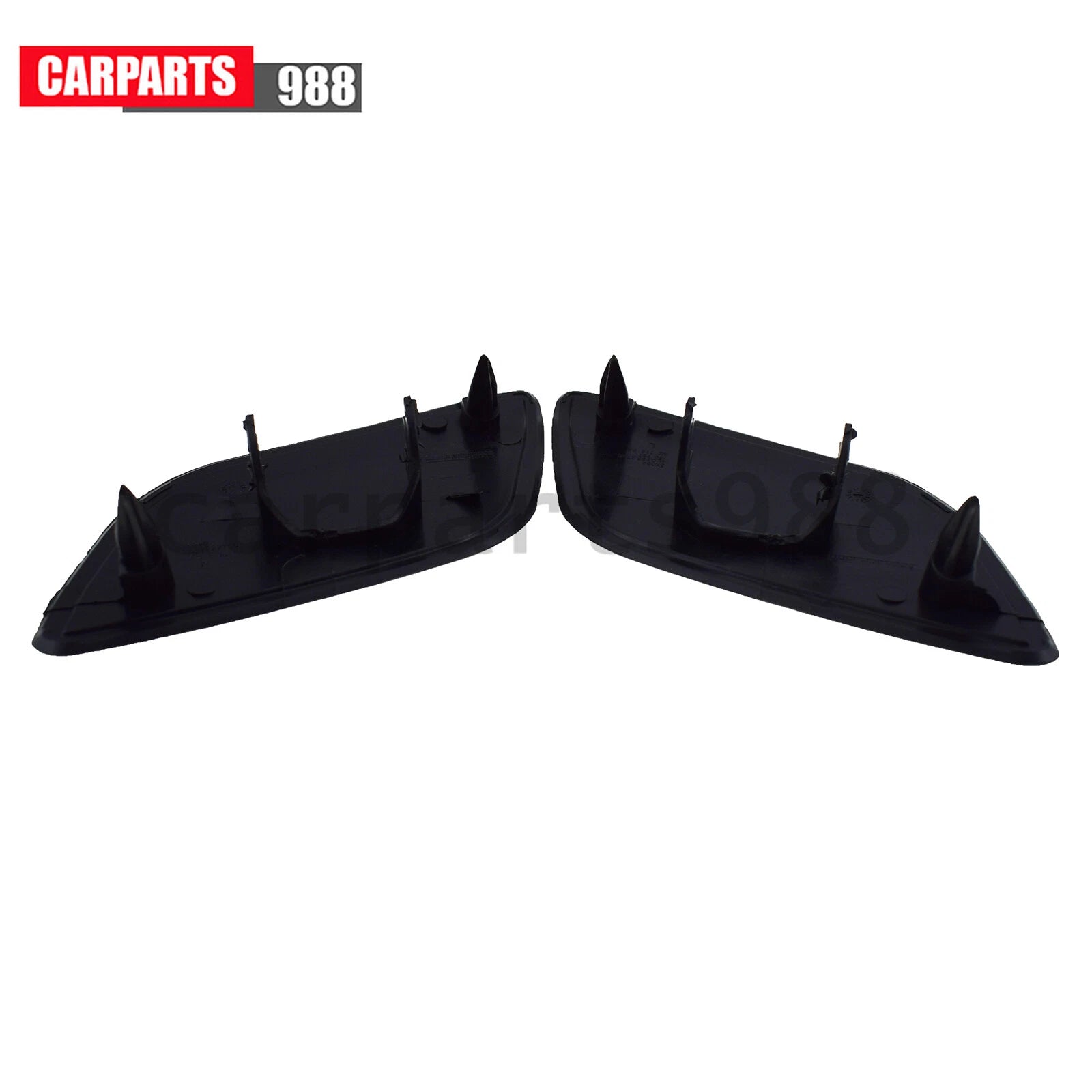 2Pcs Left Right Front Bumper Headlight Washer Nozzle Cover For Audi Q7 2010-2015 6B93BC-57