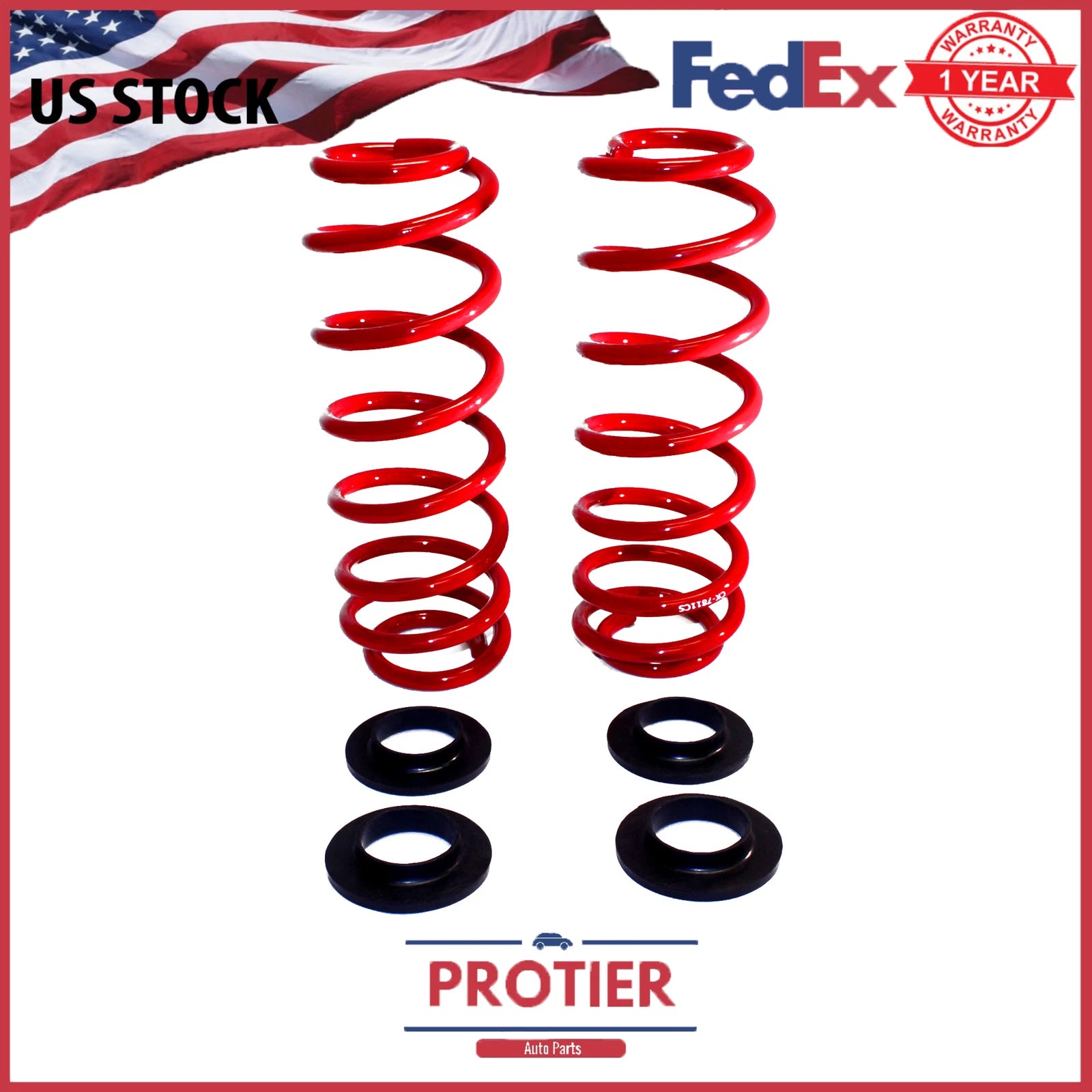 Rear Air Spring to Coil Spring Conversion Kit fit 1995-1998 Ford Windstar 6B93BC-57