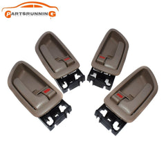 4x Front Rear Left Right Interior Door Handle Trim for Toyota Sequoia 2001-2007 6B93BC-57