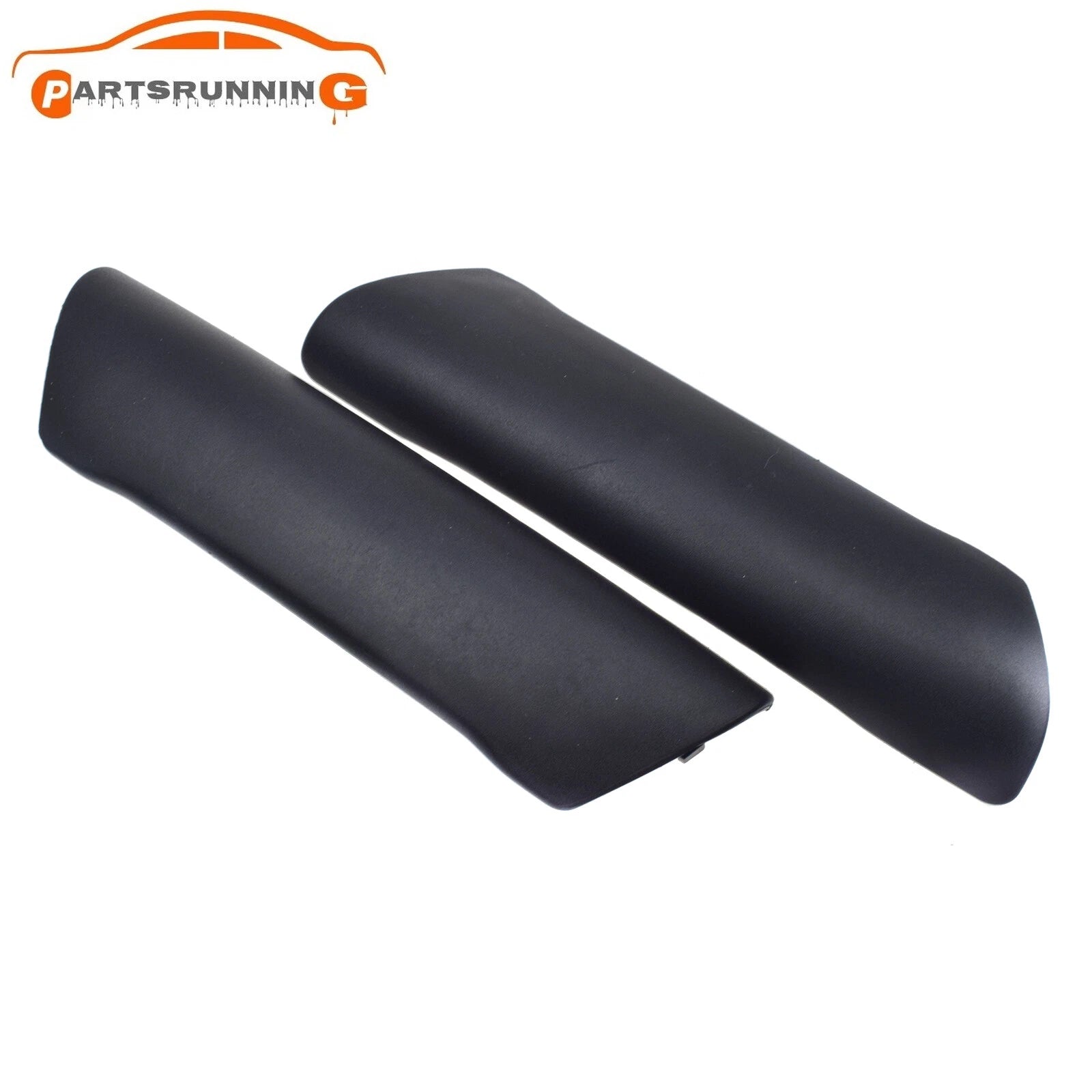 2x Door Handle Trim Handle Shell Cover Black For VW Transporter T5 MK1 2003-2010 6B93BC-57