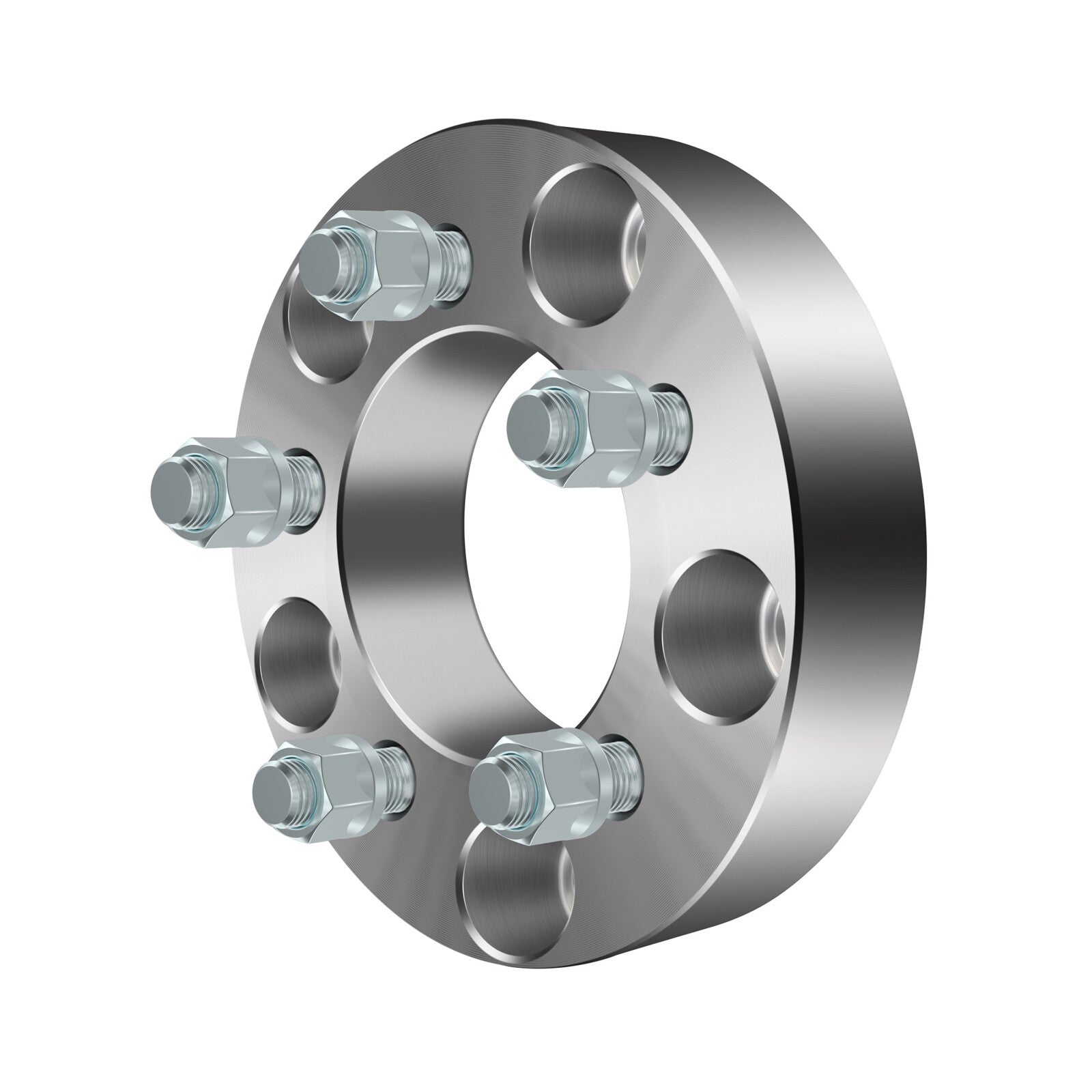 4Pc 1.5" 5x135 to 5x4.5 Wheel Adapters 12x1.5 For F-150 5x135 Convert to 5x114.3 6B93BC-57