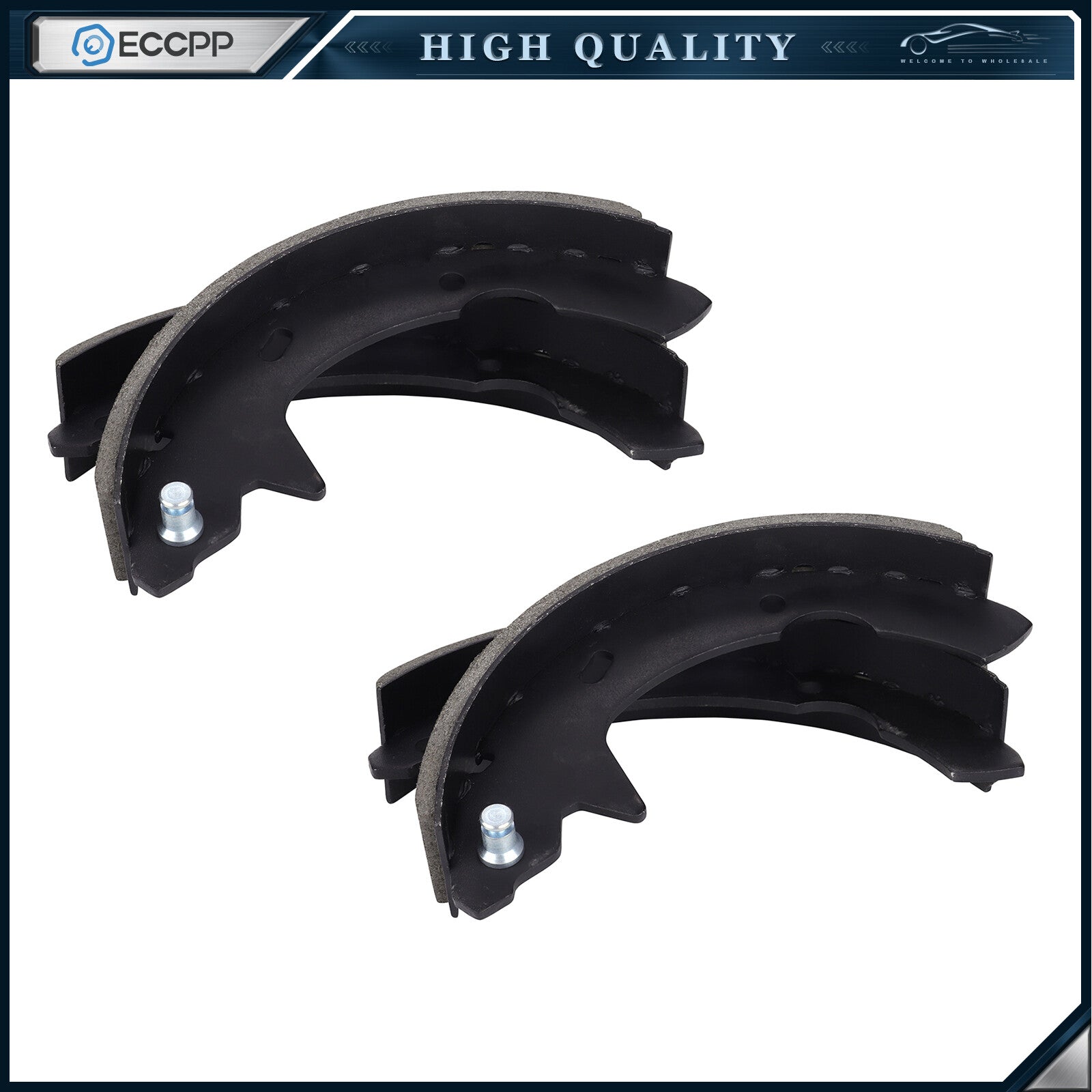Rear Brake Shoes For 1991-1993 Hyundai Sonata 1988-1992 Eagle Premier 6B93BC-57