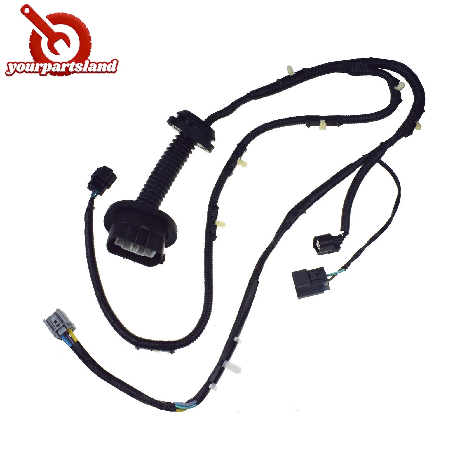 Left For 2009-2014 Ford F150 Crew Cab REAR Door Jumper Wire Harness 9L3Z14631CAA 6B93BC-57