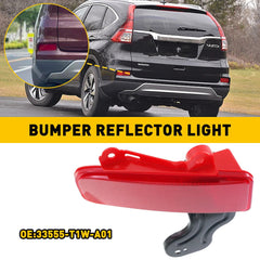 Bumper Reflector Rear Left 33555-T1W-A01 Red For 2015-2016 Honda CR-V 6B93BC-57