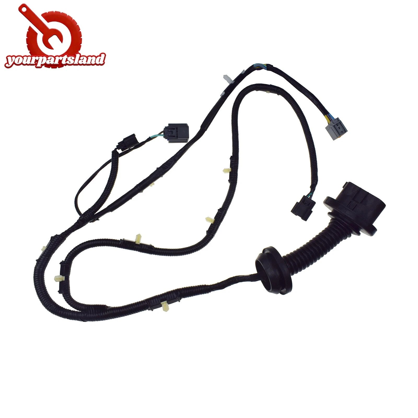 Left For 2009-2014 Ford F150 Crew Cab REAR Door Jumper Wire Harness 9L3Z14631CAA 6B93BC-57