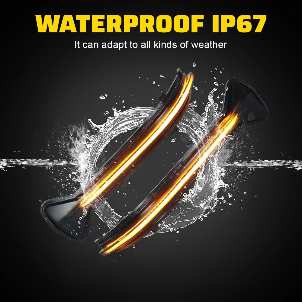 For BMW 3 Series G20 G21 G28 2019-23 LED Side Mirror Sequential Signal Lights EA 6B93BC-57