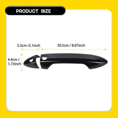 4X For 2016-2022 Honda Pilot/2013-2017 Accord Exterior Door Handle Cover Trim EA 6B93BC-57