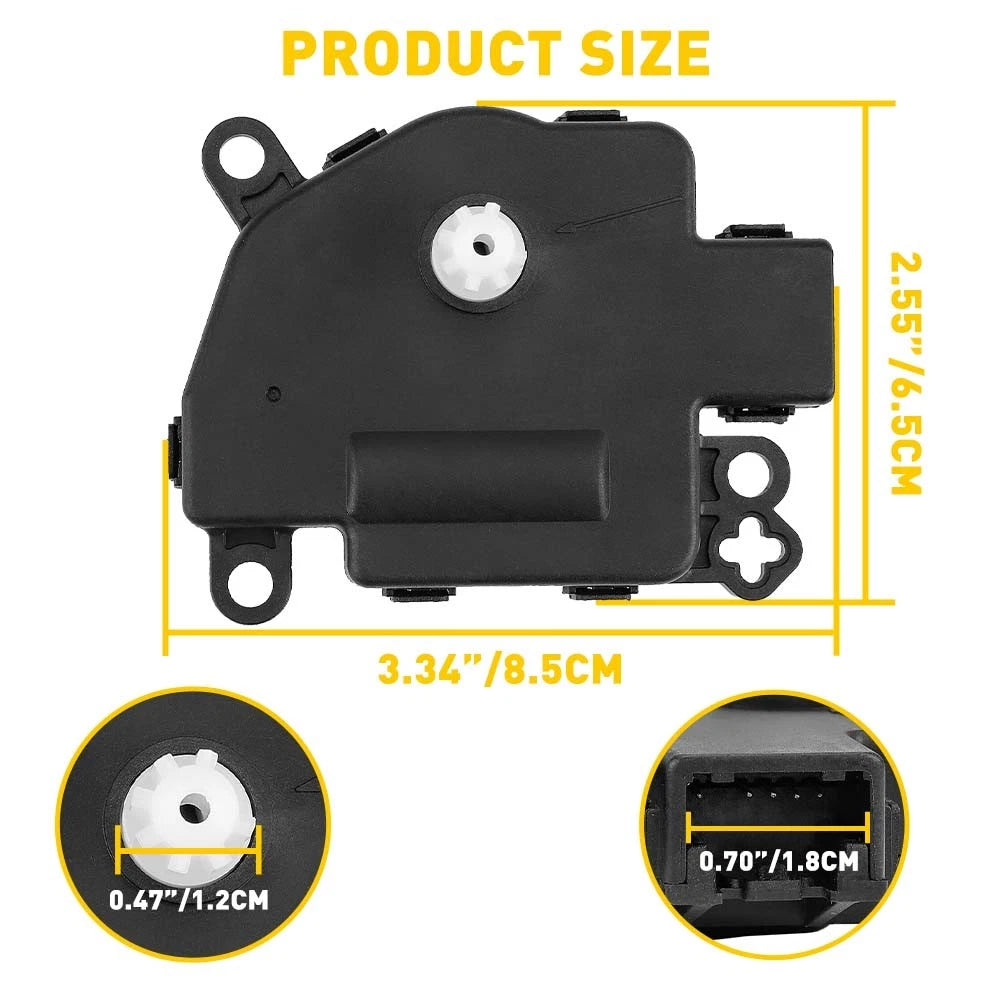 For 2008-2012 Ford Escape Heater Blend Door Actuator Main Mode Temperature EOA 6B93BC-57