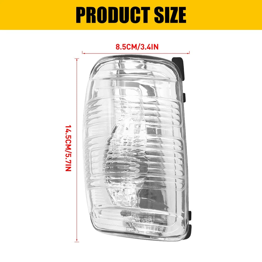For 2015-2021 FORD TRANSIT 250 150 350 HD Driver Mirror Side Turn Signal Light 6B93BC-57