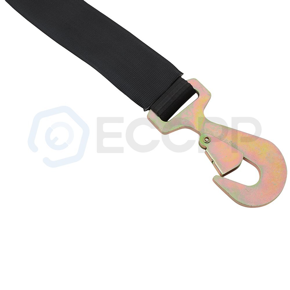 4pcs Axle Straps Car Trailer Hauler Ratchet Tie Down Straps with Snap Hooks 6B93BC-57