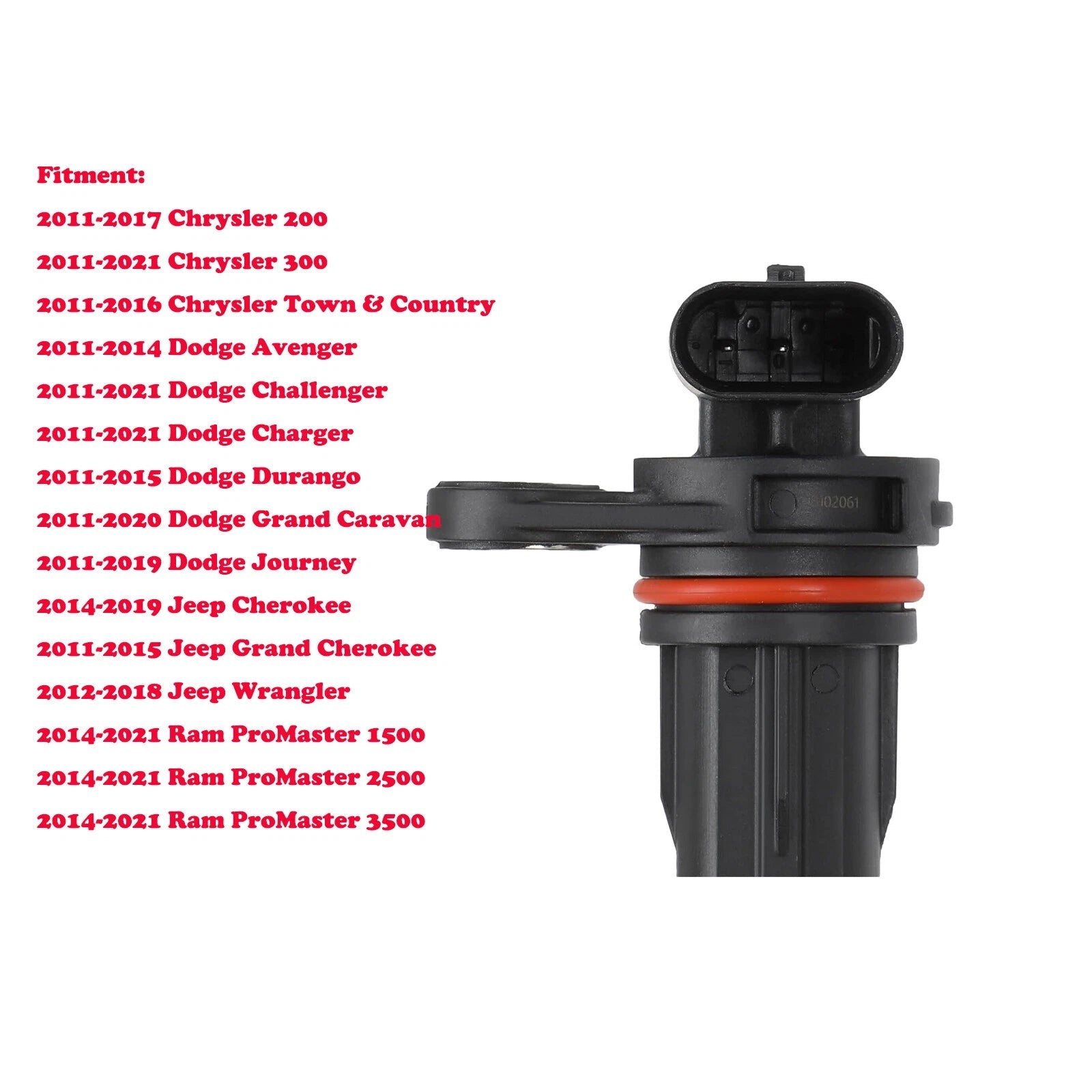 Crankshaft Position Sensor for Chrysler 200 300 Dodge Jeep Wrangler 05149167AD 6B93BC-57
